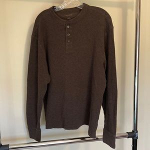 Sonoma Waffle Knit Long Sleeve - Size M